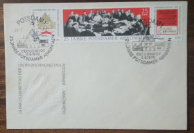 Європа Европа ^/--/^ ГДР 25 лет Потсдамскому договору 1970 ^_^^^ НДР 25 років Потсдамському договору 1970 - фото фото фото