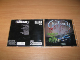 Музичні диски Музыкальные диски ^/--/^ OBITUARY - Slowly We Rot      (1989 Roadrunner 1 /--/ st press) NEAR MINT ^_^^^ OBITUARY - Slowly We Rot (1989 Roadrunner 1 /--/ st press) NEAR MINT - фото фото фото