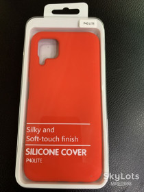 Чохли, бампера Чехлы, бампера ^/--/^ Чохол Silicone Cover для Huawei P /--/ 40 Lite / Nova 6 SE / Nova 7 /--/ i red ^_^^^ Чехол Silicone Cover для Huawei P /--/ 40 Lite / Nova 6 SE / Nova 7 /--/ i red - фото фото фото