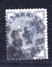 Великобританія Великобритания ^/--/^ ZM Европа Великобритания 1883 г  - гаш - Виктория - ^_^^^ ZM Європа Великобританія 1883 г - гаш - Вікторія - - фото фото фото