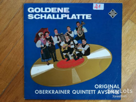 Платівки Пластинки ^/--/^ Goldene Schallplatte fur das Original Oberkrainer Quintett Avsenik  (лам. конв.)-Ex.-Германия ^_^^^ Goldene Schallplatte fur das Original Oberkrainer Quintett Avsenik (лам. - фото фото фото