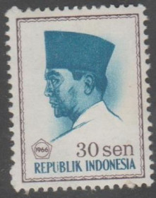 Індонезія Индонезия ^/--/^ Индонезия 1966 президент Сукарно ^_^^^ 1966 — Президент Сукарно - фото фото фото