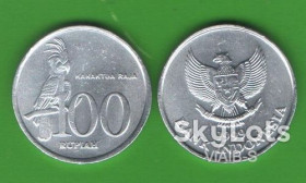 Індонезія Индонезия ^/--/^ 100 рупий Индонезия 1999 ^_^^^ 100 рупій Індонезія 1999 - фото фото фото