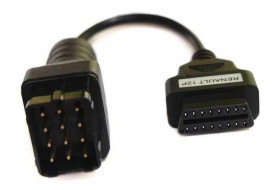 Інше Другое ^/--/^ Переходник c OBD-II 16-pin на 12-pin RENAULT для Autocom... ^_^^^ Перехідник з OBD-II 16-pin на 12-pin RENAULT для Autocom. .. - фото фото фото