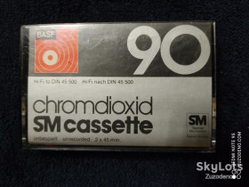 Касети Кассеты ^/--/^ S/F Аудио кассета BASF  Cromdioxid SM cassette 90 ^_^^^ S/F Аудіо касета BASF Cromdioxid SM cassette 90 - фото фото фото