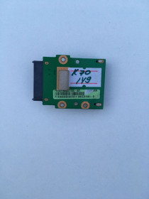 Приводи Приводы ^/--/^ 0149 Плата перехідник  (переходник) для DVD ноутбука Asus K /--/ 70 /--/ AB б/в б/у ^_^^^ 0149 Плата переходник (переходник) для DVD ноутбука Asus K /--/ 70 /--/ AB б/в б/у - фото фото фото