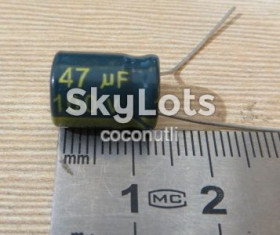 Конденсатори Конденсаторы ^/--/^ EK 44 МкФ 100 В      (47 Мкф) ^_^^^ EK 44 МкФ 100 В (47 Мкф) - фото фото фото