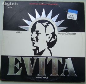 Платівки Пластинки ^/--/^ Andrew Lloyd Webber And Tim Rice ‎ EVITA: Premiere American Recording 2 /--/ LP + libretto VG++ ^_^^^ Andrew Lloyd Webber And Tim Rice EVITA: Premiere American Recording 2 /--/ LP + libretto VG++ - фото фото фото