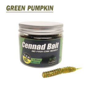Воблери, принади Воблеры, приманки ^/--/^ Упаковка силіконових приманок Cennad Bait Greem pumpkin 60 /--/ mm/1.2 /--/ g  (60 /--/ шт.) ^_^^^ Упаковка силиконовых приманок Cennad Bait Greem pumpkin 60 /--/ mm/1.2 /--/ g (60 /--/ шт.) - фото фото фото