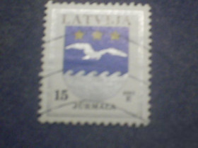 Фауна Фауна ^/--/^ Латвия-2001 г.-Герб, птица ^_^^^ Латвія-2001 р.-Герб, птах - фото фото фото