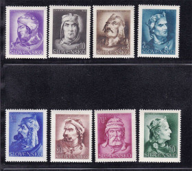 Словаччина Словакия ^/--/^ ZM Словакия   1944 г  MNH - личности ^_^^^ ZM Словаччина 1944 р MNH - особистості - фото фото фото