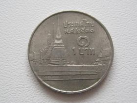 Таїланд Таиланд ^/--/^ Таиланд 1 бат 1988 года 21755 ^_^^^ Таїланд 1 бат 1988 року 21755 - фото фото фото
