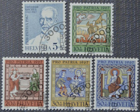 Інше Другое ^/--/^ Швейцария Медицина Хирург Эмиль Теодор Кохер Живопись Фрески церкви Святого Мартина в Циллисе 1967 ^_^^^ Швейцарія Медицина Хірург Еміль Теодор Кохер Живопис Фрески церкви Святого Мартіна в Цилісі 1967 - фото фото фото