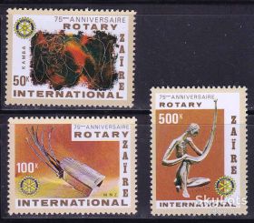 Мистецтво Искусство ^/--/^ NM Заир 1980 г MNH - ^_^^^ NM Заїр 1980 MNH - фото фото фото