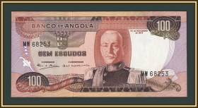 Ангола Ангола ^/--/^ Ангола 100 эскудо 1972 P-101 UNC ^_^^^ Ангола 100 ескудо 1972 P-101 UNC - фото фото фото