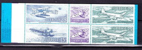 Транспорт Транспорт ^/--/^ Авиация . Швеция 1972 г MNH - буклет - 2 /--/ а скана ^_^^^ Швеція 1972 MNH - буклет - 2 /--/ а скана - фото фото фото