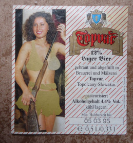 Етикетки Этикетки ^/--/^ Пивные этикетки  Topvar  Bier  СЛОВАКИЯ ^_^^^ Пивні етикетки Topvar Bier - фото фото фото
