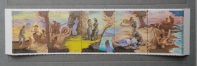 СРСР - СССР - ^/--/^ СССР 1989 г - 6128-32**Творчество Дж.Фенимора Купера, негаш ^_^^^ СРСР 1989 р - 6128-32**Творчість Дж.Фенімора Купера, негаш - фото фото фото