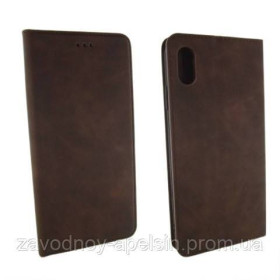 Чохли, бампера Чехлы, бампера ^/--/^ Чехол книжка iPhone XS Max Premium Case (коричневый) ^_^^^ Книга iPhone XS Max Premium Case (коричневий) - фото фото фото