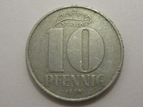 НДР, ФРН ГДР, ФРГ ^/--/^ Германия - ГДР 10 пфеннигов 1968 года 3 /--/ П /--/ 1112 ^_^^^ Німеччина - НДР 10 пфенігів 1968 року 3 /--/ П /--/ 1112 - фото фото фото