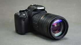 Canon Canon ^/--/^ Об&amp;apos;єктив на Canon AF телеобъектив Quantaray 70-300 /--/ mm 1:4-5.6 LDO Macro MC Ф /--/ 62 /--/ mm Japan Вживане ^_^^^ Объектив на Canon AF телеобъектив Quantaray 70-300 /--/ mm 1:4-5. LDO Macro MC Ф /--/ 62 /--/ mm Japan - фото фото фото