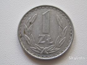 - року - года ^/--/^ Польша 1 злотый 1985 года #14103 ^_^^^ Польща 1 злотий 1985 року #14103 - фото фото фото