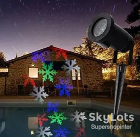 Проектори Проекторы ^/--/^ Уличный лазерный проектор с рисунками Festival Projection Lamp 12 pictures star shower ^_^^^ Вуличний лазерний проектор з малюнками Festival Projection Lamp 12 pictures star shower - фото фото фото