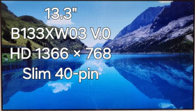 Матриці Матрицы ^/--/^ Матриця 13.3&amp;quot; AU Optronics B /--/ 133 /--/ XW /--/ 03 V.0 / Глянсова HD 1366768 / 40-pin Slim / б/в Оригінал ^_^^^ Матрица 13.3&amp;quot; AU Optronics B /--/ 133 /--/ XW /--/ 03 V.0 / Глянсова HD 1366768 / 40-pin Slim / б/в Оригинал - фото фото фото