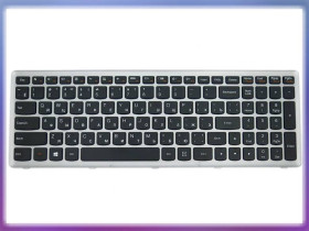 Клавіатури Клавиатуры ^/--/^ Клавиатура для LENOVO IdeaPad Z /--/ 500, Z /--/ 500 /--/ A, Z /--/ 500 /--/ G, P /--/ 500 (RU Black, Серебристая рамка). ^_^^^ Клавіатура для LENOVO IdeaPad Z /--/ 500, Z /--/ 500 /--/ A, Z /--/ 500 /--/ G, P /--/ 500 ( RU Black, Срібляста рамка). - фото фото фото