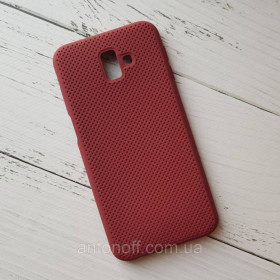 Зарядні пристрої Зарядные устройства ^/--/^ Чохол для Samsung Galaxy J /--/ 6 Plus 2018 (J /--/ 610) гнучкий ТПУ, бордовий ^_^^^ Чехол Samsung J /--/ 610 /--/ F Galaxy J /--/ 6 Plus 2018 для телефона Marsala - фото фото фото