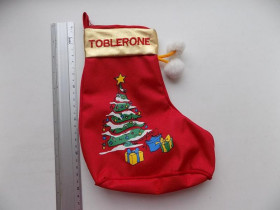 Інше Другое ^/--/^ Мешок для подарков Сапожок Святого Николая Toblerone ^_^^^ Мішок для подарунків Сапожок Святого Миколая Toblerone - фото фото фото