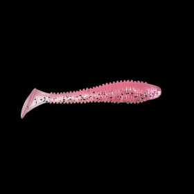 Воблери, принади Воблеры, приманки ^/--/^ Силіконова приманка Ribbed Shad 55 /--/ mm 1.3 /--/ g Pink/Clear ^_^^^ Силиконовая приманка Ribbed Shad 55 /--/ mm 1.3 /--/ g Pink/Clear - фото фото фото