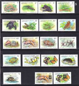 Фауна Фауна ^/--/^ NM Фауна  о-в Рождества  1987 - 1988 - 1989 г MNH - ^_^^^ NM Фауна о-в Різдва 1987 - 1988 - 1989 р MNH - - фото фото фото