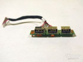 Материнські плати Материнские платы ^/--/^ Шлейф + плата дополнительных USB ноутбука ACER TravelMate  и  Acer Extensa ^_^^^ Шлейф + плата додаткових USB ноутбука ACER TravelMate і Acer Extensa - фото фото фото