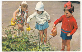 СРСР СССР ^/--/^ Наши цветочки 1972 Бочинина Р /--/ 8 - фото фото фото