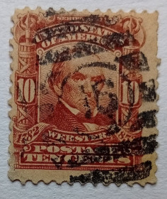 Північна Америка Северная Америка ^/--/^ США 1902-03 Уэбстер, гашеная ^_^^^ США 1902-03 Вебстер, гашена - фото фото фото
