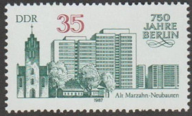 НДР, ФРН ГДР, ФРГ ^/--/^ Германия Німеччина ГДР 1987 архитектура ^_^^^ Германия ГДР 1987 архитектура - фото фото фото