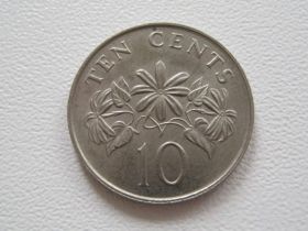 Сінгапур Сингапур ^/--/^ Сингапур 10 центов 1987 года #16207 ^_^^^ Сінгапур 10 центів 1987 року #16207 - фото фото фото