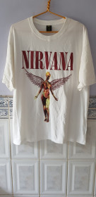 Футболки, майки Футболки, майки ^/--/^ Футболка &amp;quot;Nirvana&amp;quot;  (100% cotton, 2 /--/ XL, India) ^_^^^ Футболка &amp;quot;Nirvana&amp;quot; (100% cotton, 2 /--/ XL, India) - фото фото фото