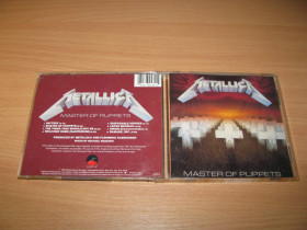 Музичні диски Музыкальные диски ^/--/^ METALLICA - Master Of Puppets       (1986 Elektra/Asylum ARC USA) ^_^^^ METALLICA - Master Of Puppets (1986 Elektra/Asylum 1 /--/ st press,USA) - фото фото фото