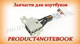Інші комплектуючі Другие комплектующие ^/--/^ Разъем питания PJ /--/ 877 (Dell: 3180, 3189  series), c кабелем ^_^^^ Роз'єм живлення PJ /--/ 877 (Dell: 3180, 3189 series), c кабелем - фото фото фото