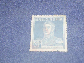 Історія та особистості История и личности ^/--/^ Аргентина-1923 г.-Генерал Сан Мартин ^_^^^ Аргентина - 1923 - Генерал Сан Мартін - фото фото фото