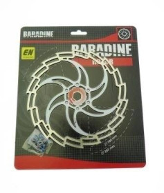 Гальмівна система Тормозная система ^/--/^ Ротор Baradine DB-05 180 мм сріблястий (07384) ^_^^^ Ротор Baradine DB-05 180 мм серебристый (07384) - фото фото фото