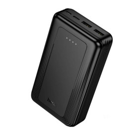 Зовнішні акумулятори (Power Bank) Внешние аккумуляторы (Power Bank) ^/--/^ Power bank Hoco J /--/ 165 /--/ A 20000 mAh повербанк 2 /--/ хUSB Black - фото фото фото