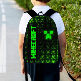 Рюкзаки, сумки Рюкзаки, сумки ^/--/^ Рюкзак детский майнкрафт &amp;quot;Minecraft&amp;quot; 34 /--/ х /--/ 27 /--/ см,городской ранец для мальчика с принтом (00186 ^_^^^ Рюкзак дитячий майнкрафт &amp;quot;Minecraft &amp;quot; 34 /--/ х /--/ 27 /--/ см,міський ранець для хлопчика з принтом (0195) - фото фото фото