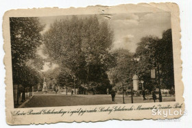 Україна Украина ^/--/^ Поштівка Львів, пам&amp;quot;ятник Голуховському 1917 р. ^_^^^ Почтовка Львов, памятник &amp;quot; памятник Голуховскому 1917 г. - фото фото фото