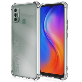 Чохли, бампера Чехлы, бампера ^/--/^ Чохол Fiji Proof для Tecno Spark 7 (KF /--/ 6 /--/ n) бампер з посиленими бортамиTransparent ^_^^^ Чехол Fiji Proof для Tecno Spark 7 (KF /--/ 6 /--/ n) бампер с усиленными бортами Transparent - фото фото фото