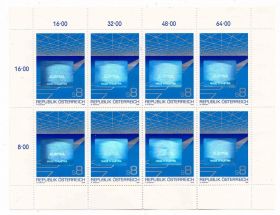 Австрія Австрия ^/--/^ ZM Австрия 1988 г MNH - м/лист ^_^^^ ZM Австрія 1988 MNH - м/лист - фото фото фото