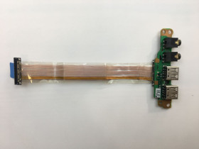 Шлейфи Шлейфы ^/--/^ Плата разъемов USB и звука ноутбука Toshiba TECRA A /--/ 11 ^_^^^ USB і звуку ноутбука Toshiba TECRA A /--/ 11 - фото фото фото