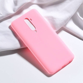 Чохли, бампера Чехлы, бампера ^/--/^ Чохол Soft Touch для Oppo Reno 2 силікон бампер світло-рожевий ^_^^^ Чехол Soft Touch для Oppo Reno 2 силикон бампер светло-розовый - фото фото фото